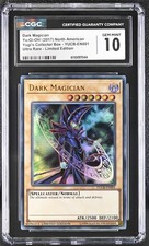 Yugioh Dark Magician Holo YUCB-EN001 CGC Graded 10 Non PSA Card