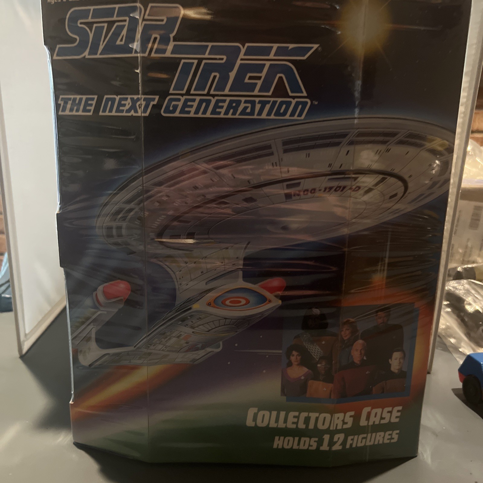 Star Trek TNG 1993 Figure Collector Case Only for Display and Storage  