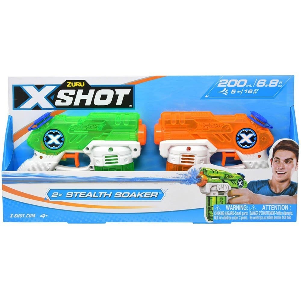 Zuru 2er Pack Kleine Stealth Wasserschleuder - Kompakte Gre Hohe Leistung La 2690₽