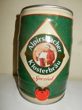 ALPIRSBACHER KLOSTERBRÄU  Party Fass Gallon Bierdose aus DEUTSCHLAND (5 Liter)