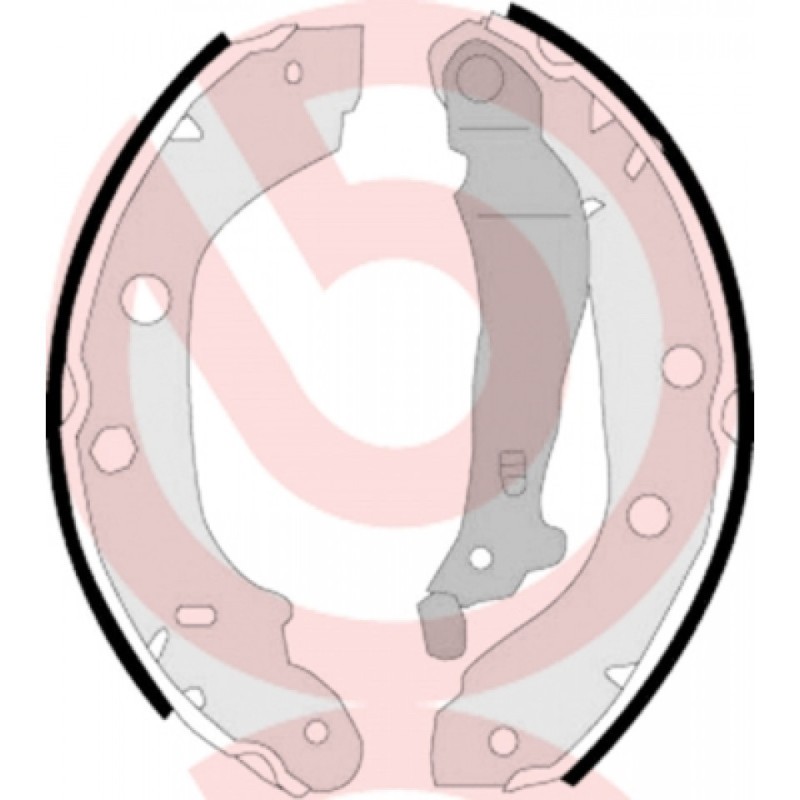 Brembo Kit Ganasce Freno S 56 509 - Immagine 2
