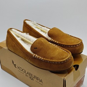 Koolaburra by UGG Suede Moccasin Slippers Men’s 11 / 12.5 Women’s New w/ NO BOX! Koolaburra by UGG Suede Slippers - Burree - QVC.com main image 2