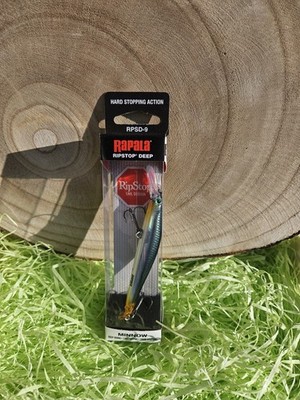 Rapala Ripstop Deep Minnow Deep Diving Fast Ripping Gard Stopping 9cm 8g 1,8m