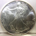 1993 American Silver Eagle AU/BU