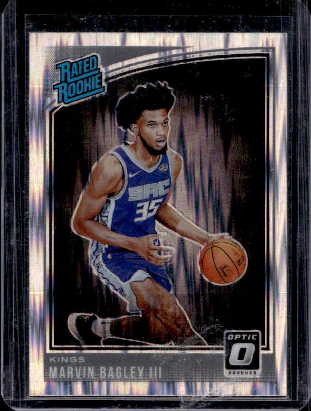 2018-19 Donruss Optic Marvin Bagley III Shock Rookie RC #168 Kings