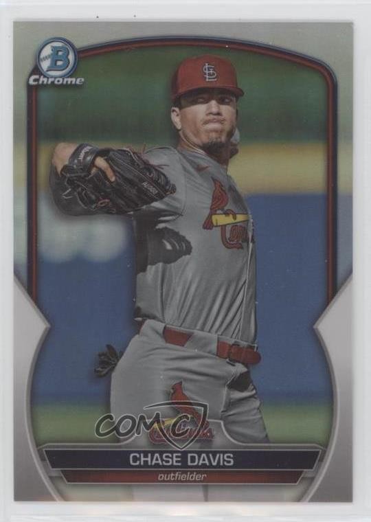 2023 Bowman Draft Chrome Image Variation SP Chase Davis #BDC-48 14mx