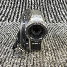 Sony DCR-DVD650 DVD, Flash Media Camcorder Only No Battery Tested Working 2