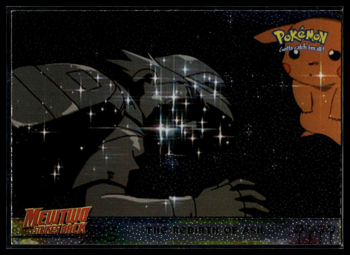 1999 Topps Pokemon the First Movie #38 The Rebirth of Ash