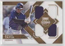 2016 Panini Elite Extra Edition Quad Materials Holo Gold 32/99 Raimel Tapia s3g