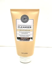 IT Cosmetics Confidence Cleanser - 5oz Ceramides + Hyaluronic acid