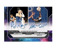 2026 Panini Instant WNBA #371 McBride / Natasha Howard Galaxy Auto 1/1 Presale