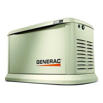 Generac Automatic Standby Generator,  Series, 22kW LP/19kW NG, Air Cooled,