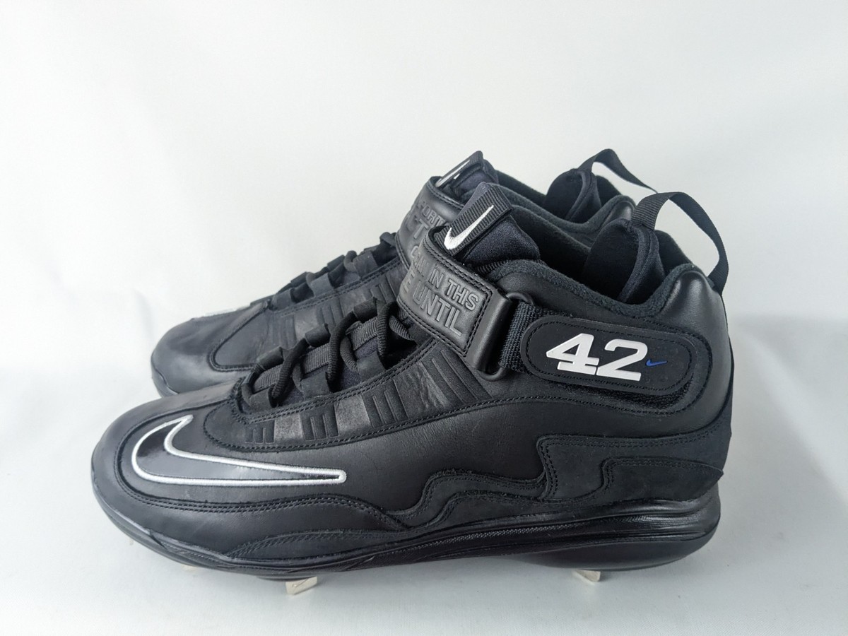 Nike Air Max 1 Griffey Jackie Robinson Day OREO Cleats Sz 13  display picture 3