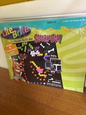 Scooby Doo Lite-Brite Picture Refill Set Hanna Barbara Shaggy Mystery Machine