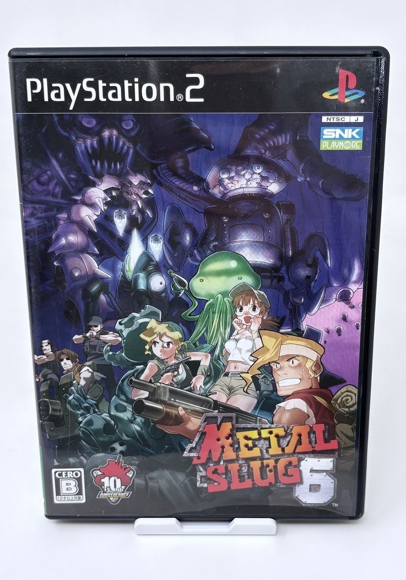 Metal Slug 6 PS2 SNK Playmore Sony PlayStation 2 From Japan JP Tested