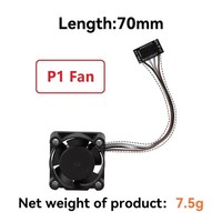 Extruder-Hotend-LüFter FüR Bambu Lab X1 X1C X1E P1P P1S 3D-Drucker