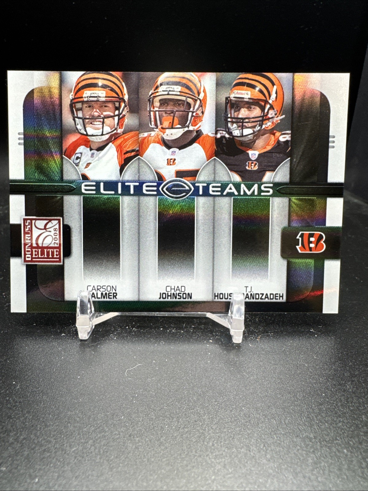 2008 Donruss Elite Teams Black #ET-3 Houshmandzadeh Johnson Palmer /800