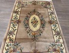 Amazing Hand Knotted Sino Tibet Pictorial Wool Area Rug 6 x 4 Ft — photo 3