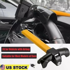 Steering Wheel Lock Twin Hooks Anti Theft Universal Car Van Truck Suv Steering Wheel Lock Twin Hooks Anti Theft Universal Car Van Truck Suv
