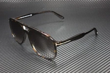 Tom Ford Raoul FT0753 52K Dark Havana Gradient Roviex 62 mm Men's Sunglasses