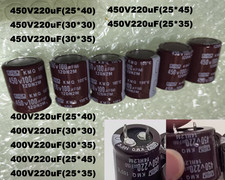 Aluminum Electrolytic Capacitor 220uF 220 UF 450V 400V Multiple diameter height