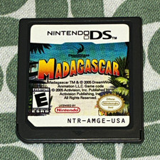 Activision Madagascar Nintendo DS Game Cartridge, E-Everyone, NTSC-U/C
