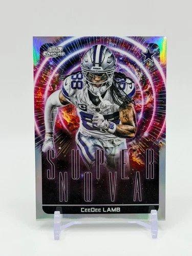 2025 Topps Cosmic Chrome CeeDee Lamb Base (RAW)