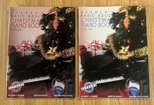 Alfred  s basic adult Christmas piano book level one and two