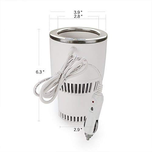 Enfriador de tazas de coche premium 2 en 1 calentador soporte de taza de coche inteligente vaso automático - Imagen 2 de 7