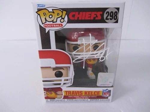 Funko Pop! NFL Chiefs Travis Kelce Autographed Figure with COA!