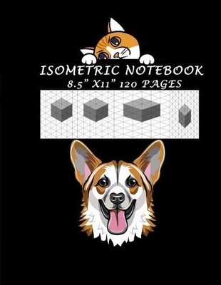 Isometric Hexagon Graph & Grid P Isometric Notebook - 8.5'' X 11'' 1 (Taschenbuch)