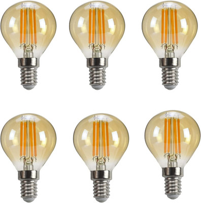 E14 4W G45 LED Globe Filament Bulb Dimmable Edison Filament Light Bulbs 40 Watt