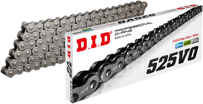 D.I.D. Natural 25ft 525 VO Professional O-Ring Chain 525VO X 25FT
