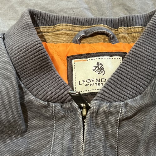 Legendary Whitetails Hunting Vest Size Large Grey/orange - Picture 8 of 22
