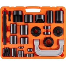 25Pcs Ball Joint Press & U-Joint Master Service Kit for 4WD Truck Suspension