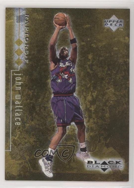 1998-99 Upper Deck Black Diamond Triple Diamond 44/1500 John Wallace #81 0lm