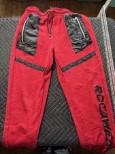 Vtg Rocawear Black Red Y2K Sweatpants Mens L
