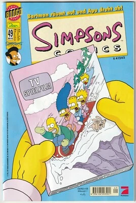✪ SIMPSONS COMICS #49 TV Spielfilm, Dino/Bongo 2000 COMICHEFT NEUW TOP Z0-1 - Bild 1 von 3