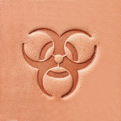 3D Stempel Biohazard Leder Tandy Leather 8599-00