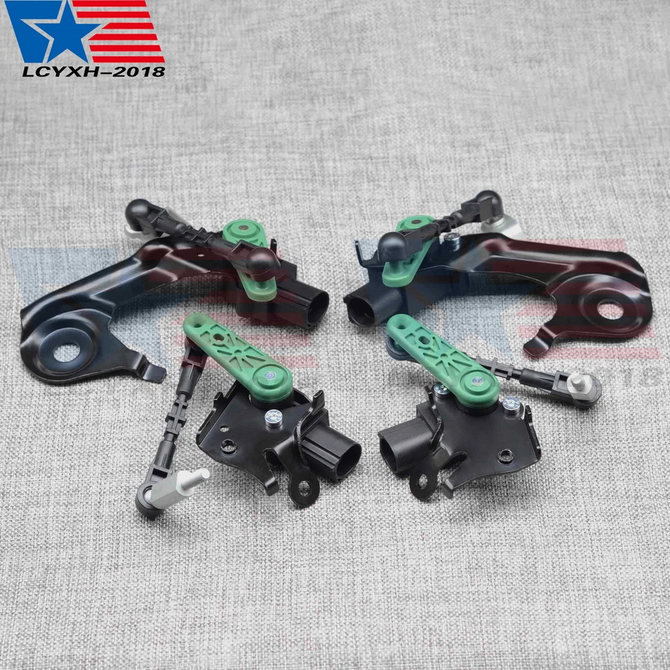 NUEVO 4 piezas sensor de nivel de altura delantero y trasero para 12-18 Audi A6/A7/A8 Quattro EE. UU. Foto 2 de 4