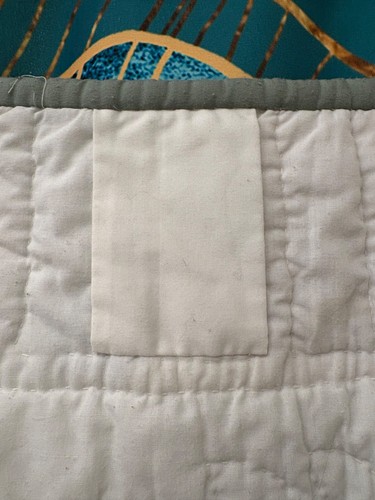 Embroidered Alphabet Quilt ABC Baby blanket Quilted Wall Hanging 48in x 39in - Picture 13 of 14