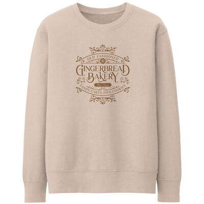 Vintage Weihnachten Sweatshirt für Damen Altmodisch Lebkuchen Bäckerei Herbst...