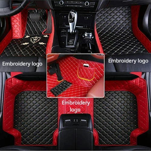 Colorful car floor sales mats