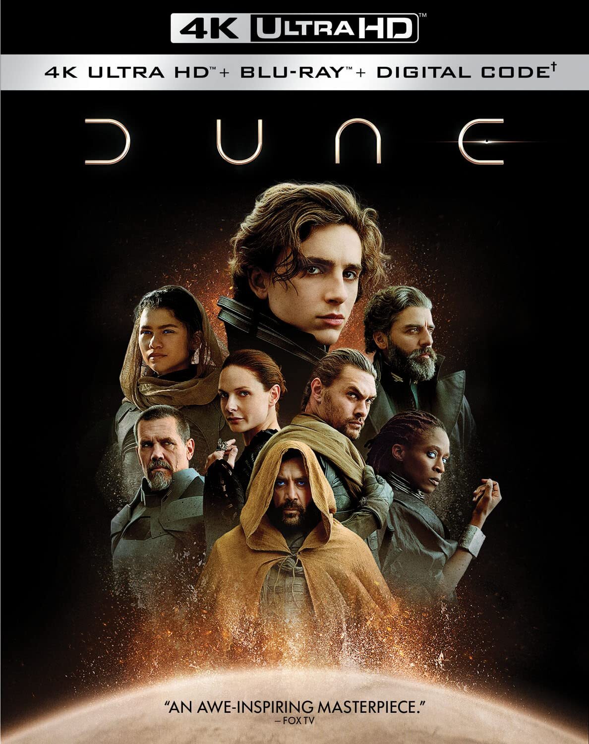 Dune (4k Ultra HD + Blu-Ray + Digital) (4K UHD Blu-ray) Timothée Chalamet