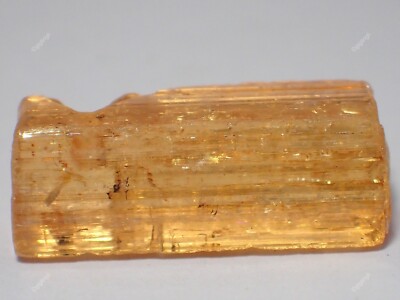 18.10 Cts Imperial Topaz Sphere Rough Handcrafted Necklace Supply 20x7 mm