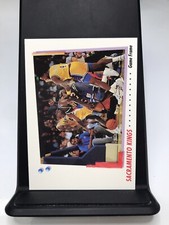 1992 SkyBox Sacramento Kings Game Frame Card 427 TC NBA