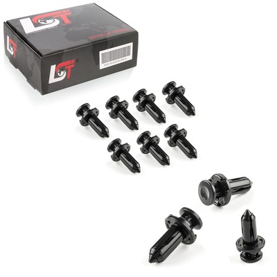 10x spread rivets mounting clips bumpers front rear for Nissan Altima