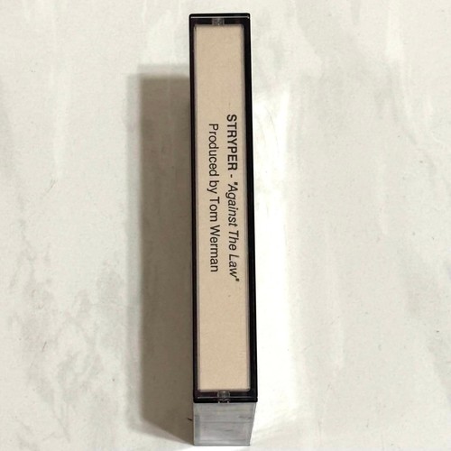 Stryper 1990 Against The Law USA Edition 11 Track Promo Cassette Tape Sampler - Picture 3 of 4