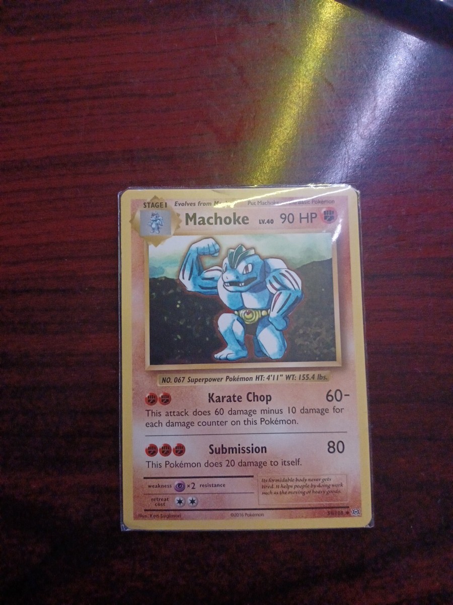machoke pokemon card value Machamp 068/165 - Machop & Machoke - Pokemon 151 - Evolution 3 Card Set main image 0