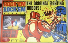 Rock'em Sock'em Robots Toy Game ReMake w Box Instructions Complete 2008 Mattel